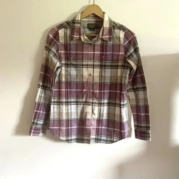 Pendleton Purple Plaid Button Down Shirt - Picture 2 of 12